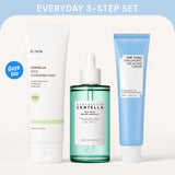 3-Step Everyday Skincare Set Cleansing Foam, Ampoule & Moisturizer