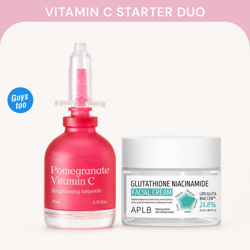 2PCS Vitamin C Starter Duo — Serum & Moisturizer