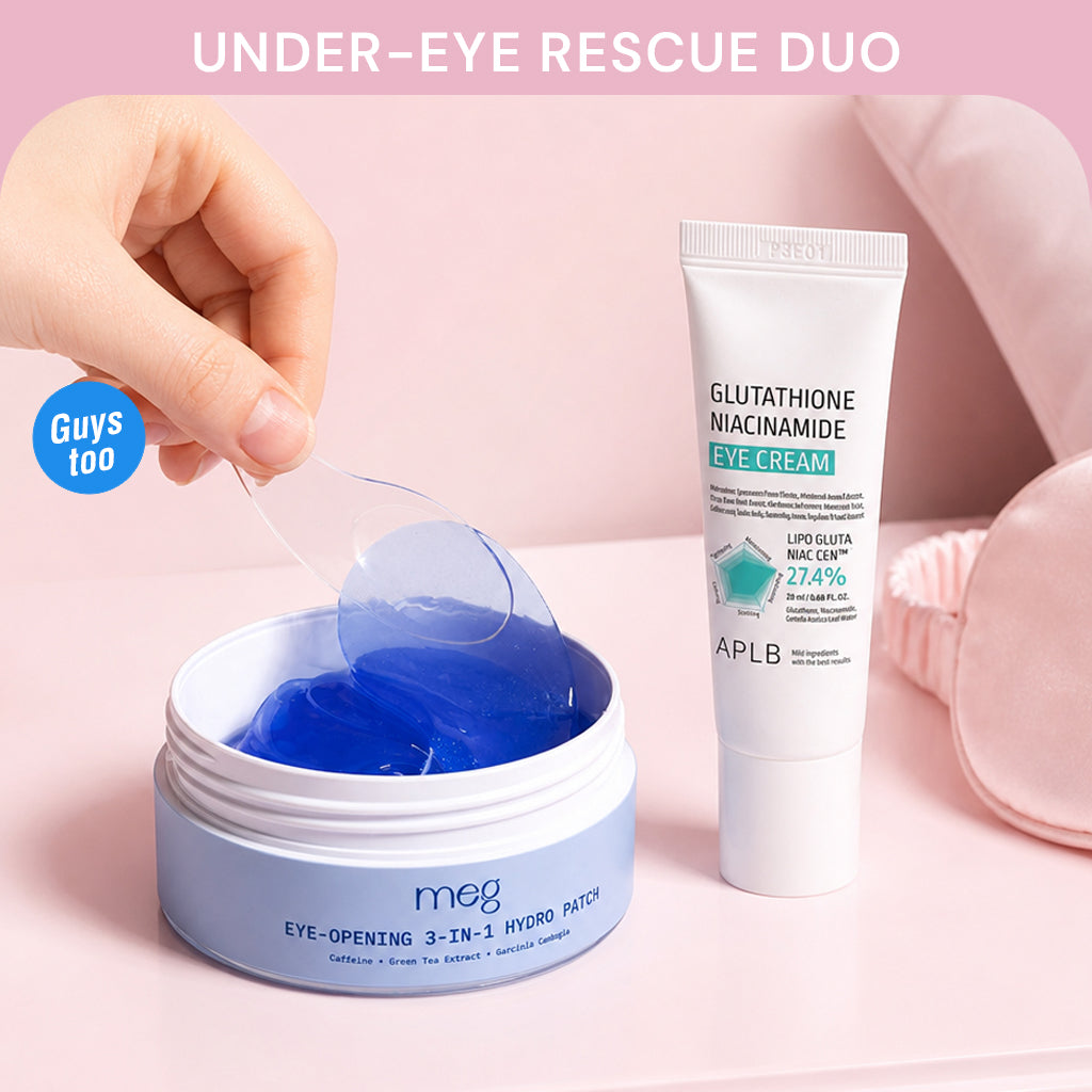2PCS Under-Eye Rescue Duo — Eye Patch + Eye Cream