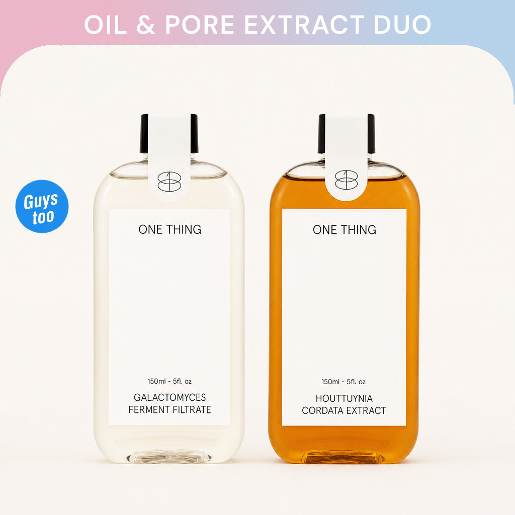 2PCS Oil & Pore Extract Duo [One Thing Single Extract Skincare]
