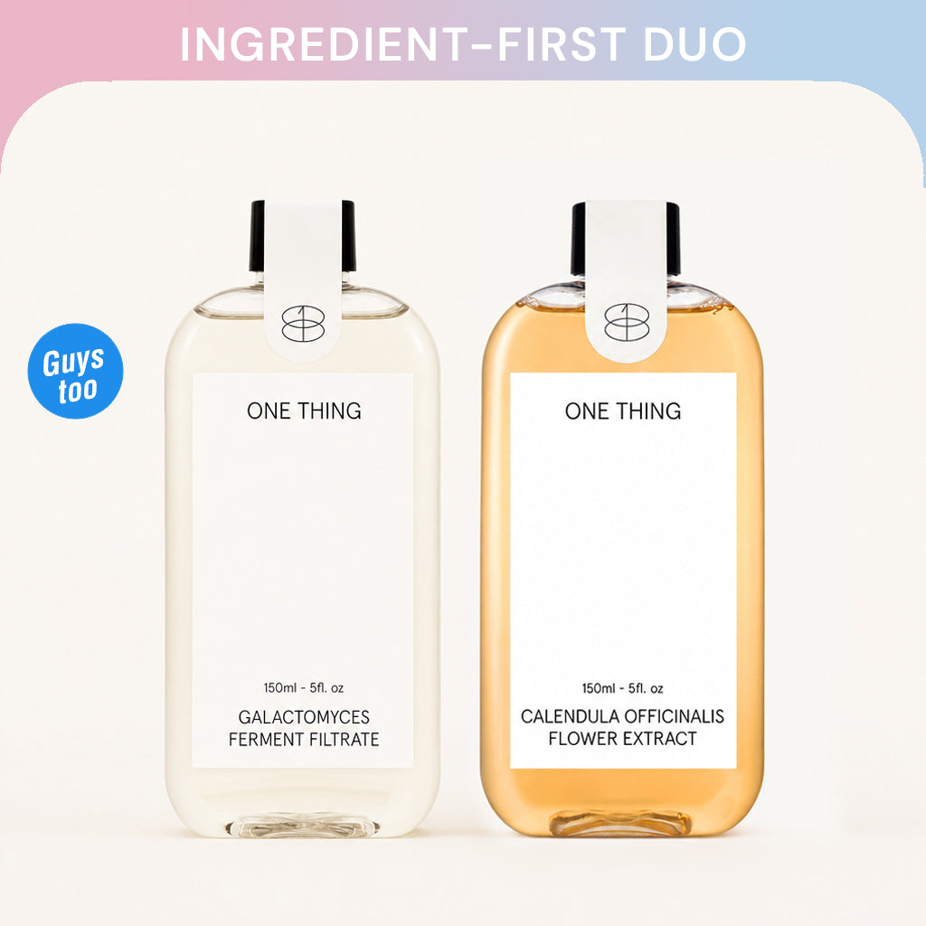 2PCS Ingredient-First Duo [One Thing Single Extract Skincare]