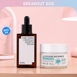 2PSC Breakout SOS Duo — Centella Serum + Glutathione Niacinamide Cream