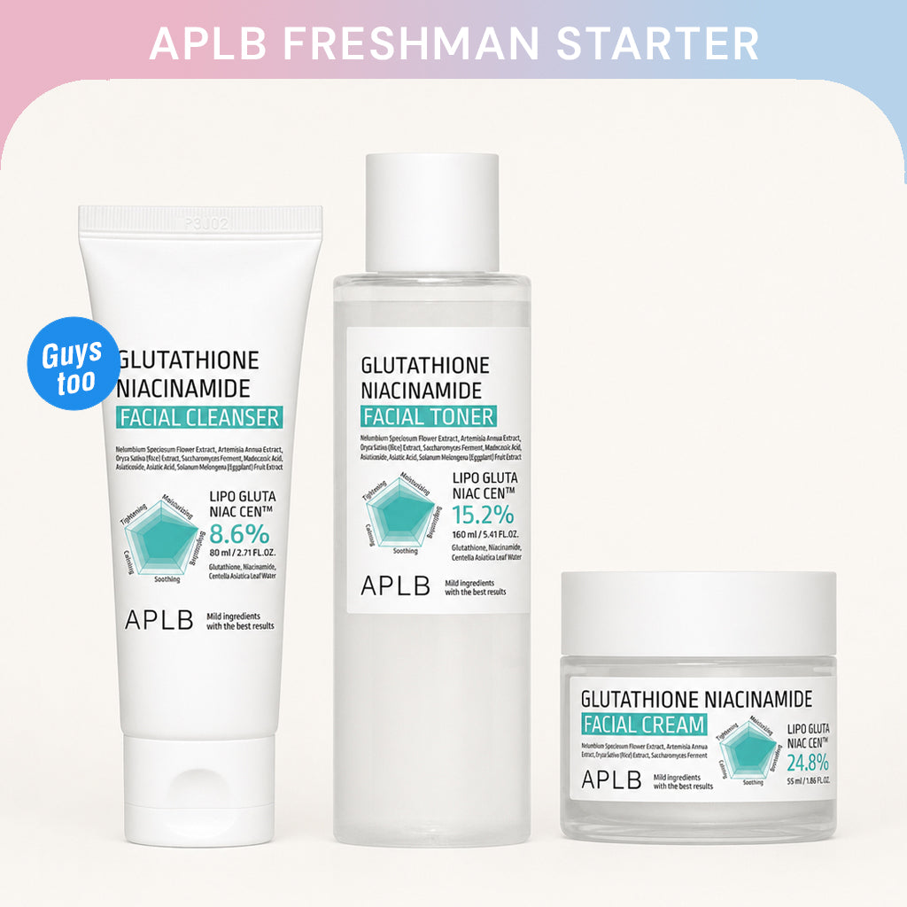 3PCS APLB Freshman Starter — Niacinamide Glutathione Skincare
