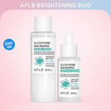 2PCS APLB Brightening Face Duo — Glutathione Niacinamide Toner + Serum