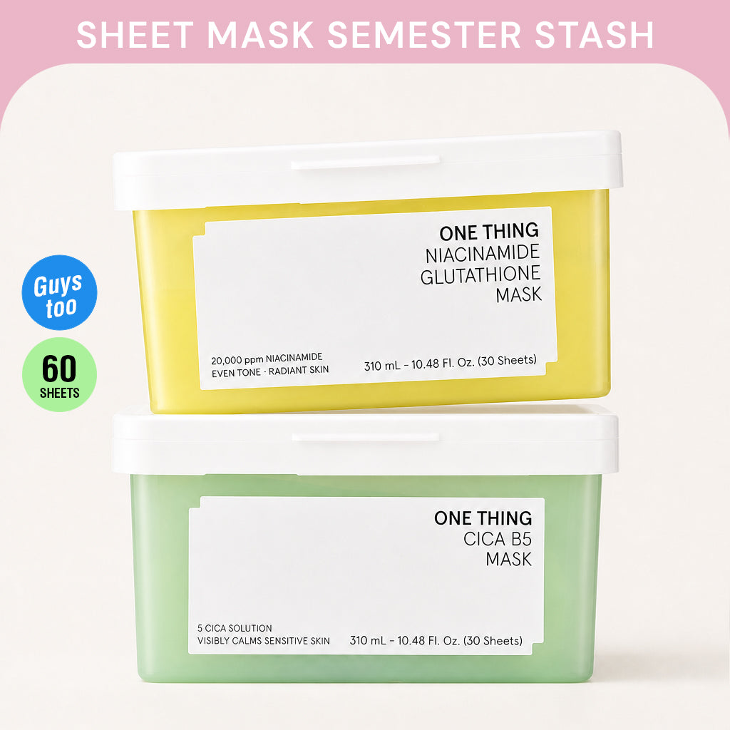 2 PCS One Thing 60 Sheets of Sheet Mask Box