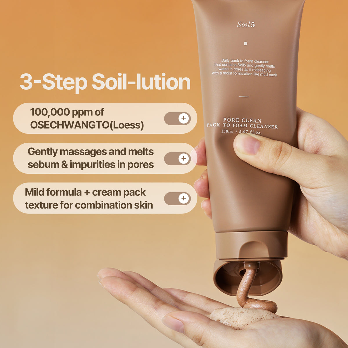 Pore Clean Pack To Foam Cleanser