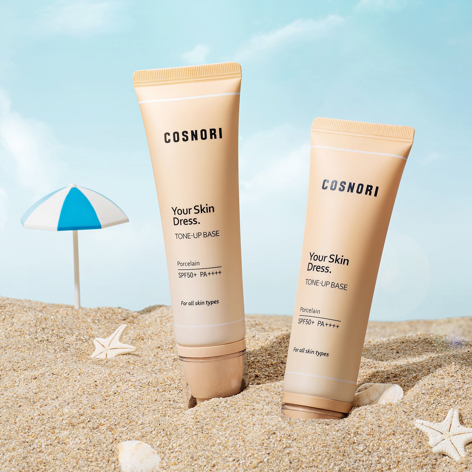 Tone-Up Base + Sponge Duo