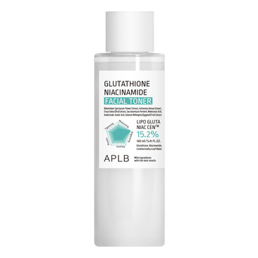 aplb - glutathione niacinamide facial toner APLB Glutathione Niacinamide Facial Toner 160ml main image 0