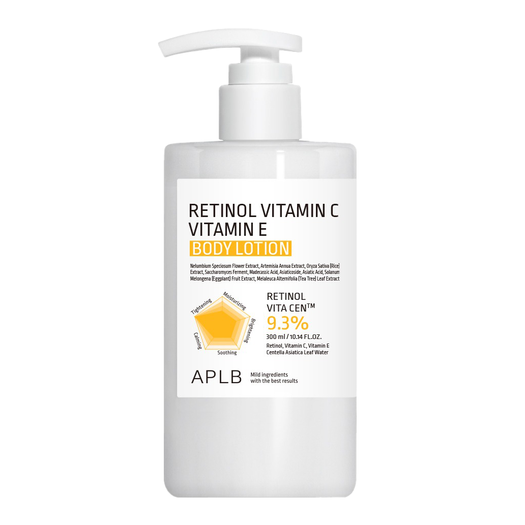 Retinol Vitamin C Vitamin E Body Lotion