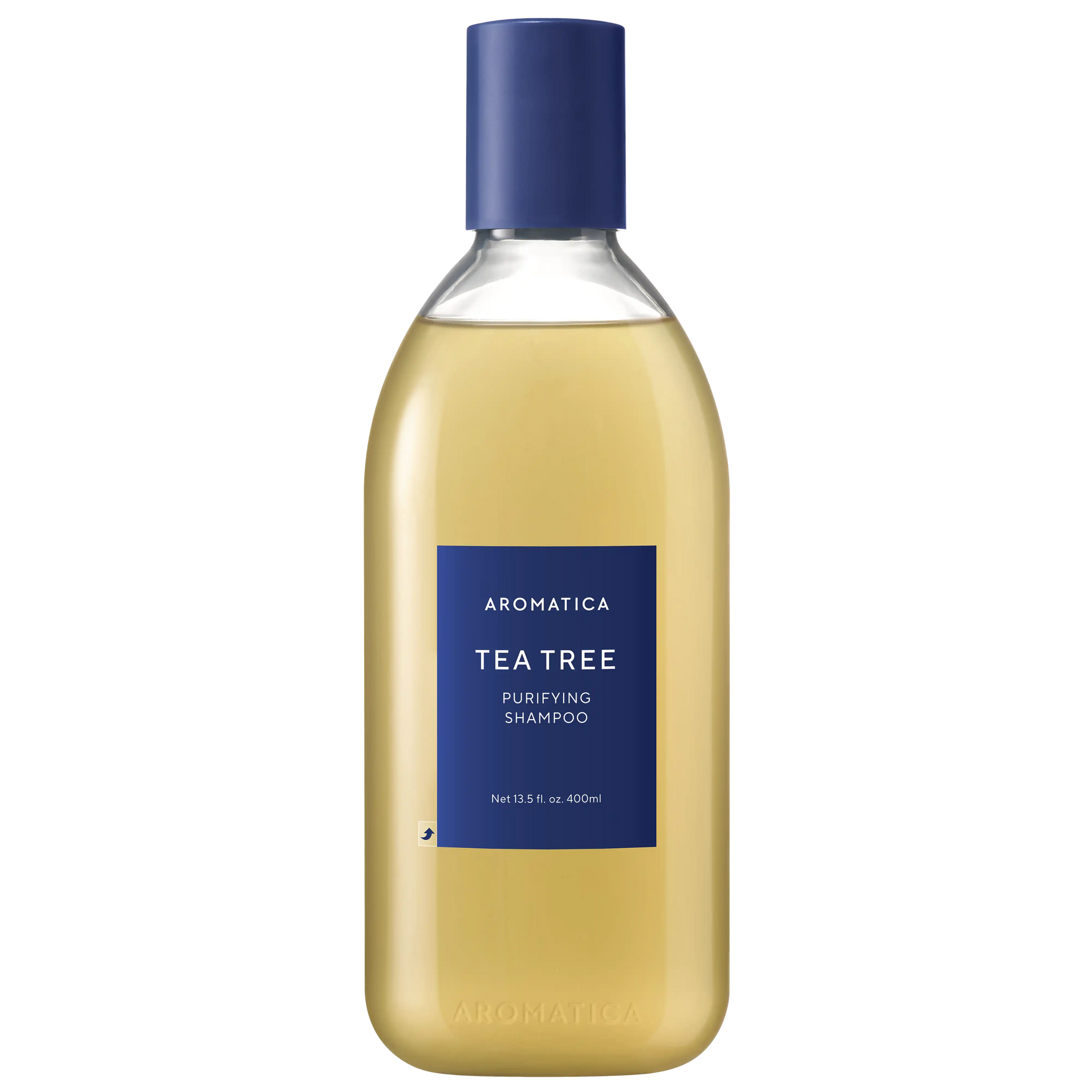 Aromatica Tea Tree Purifying Shampoo 400ml bottle front view