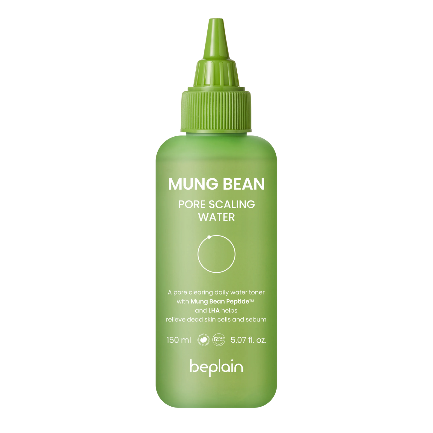 Beplain Mung Bean Pore Scaling Water 150ml front view