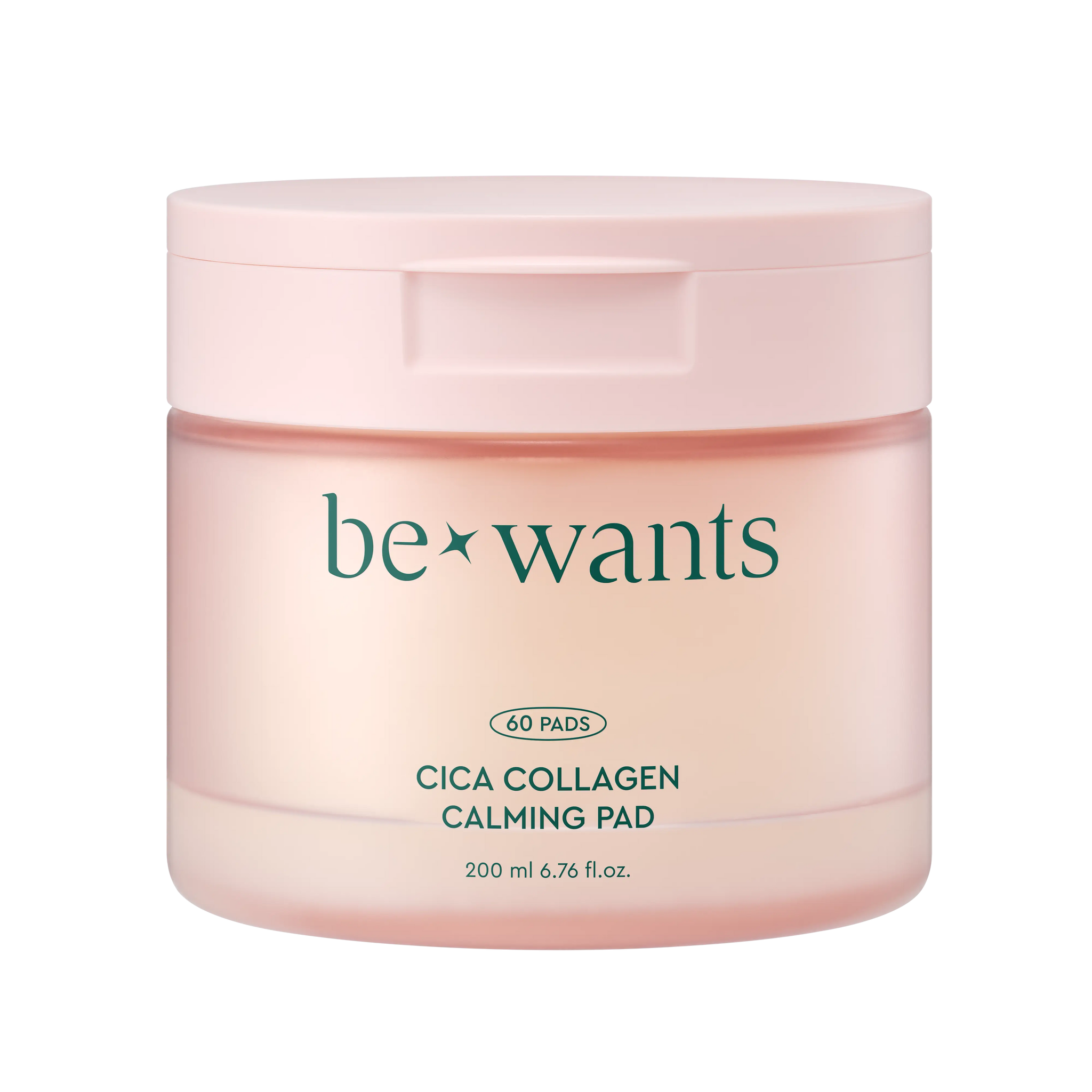 Bewants Cica Collagen Calming Pads 60 pads container front view