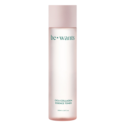Bewants Cica Collagen Essence Toner 200ml bottle front view
