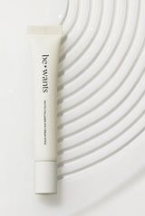 Bewants Phyto Collagen Eye Cream Stick placed on cream texture