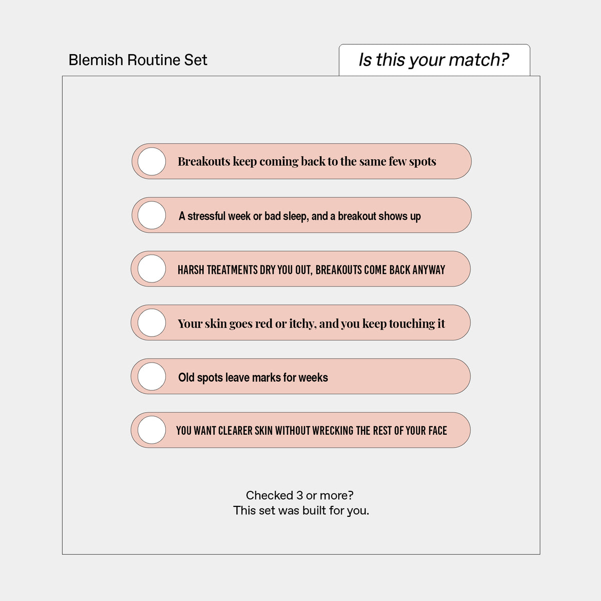 Blemish Routine Set