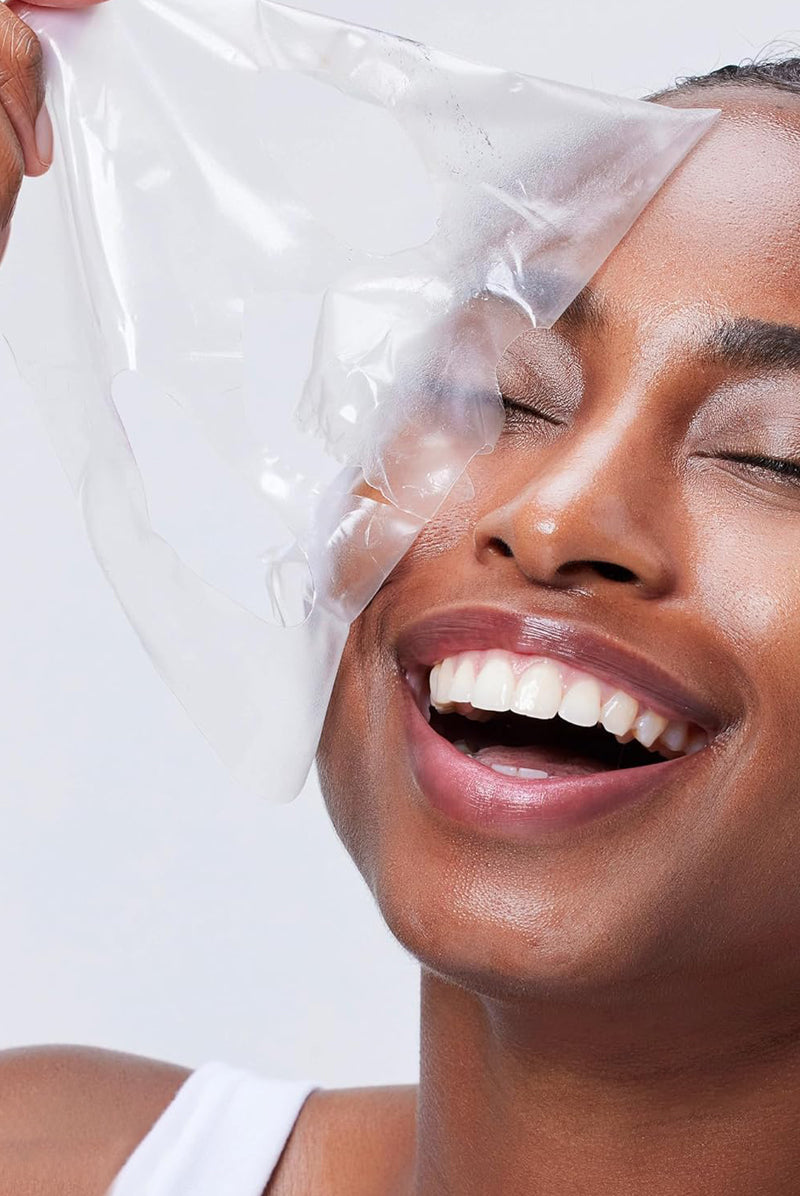 Advanced Snail Mucin Glass Glow Hydrogel Mask (3 Sheets)