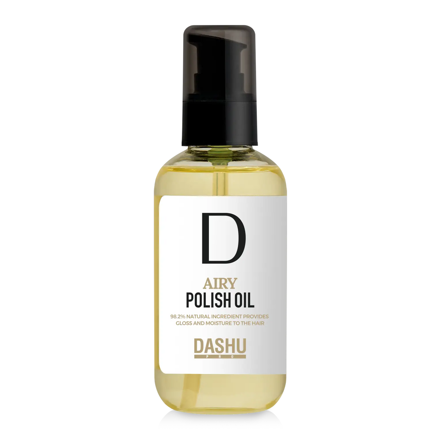 Dashu Pro Airy Polish Hair Oil 100ml bottle front view