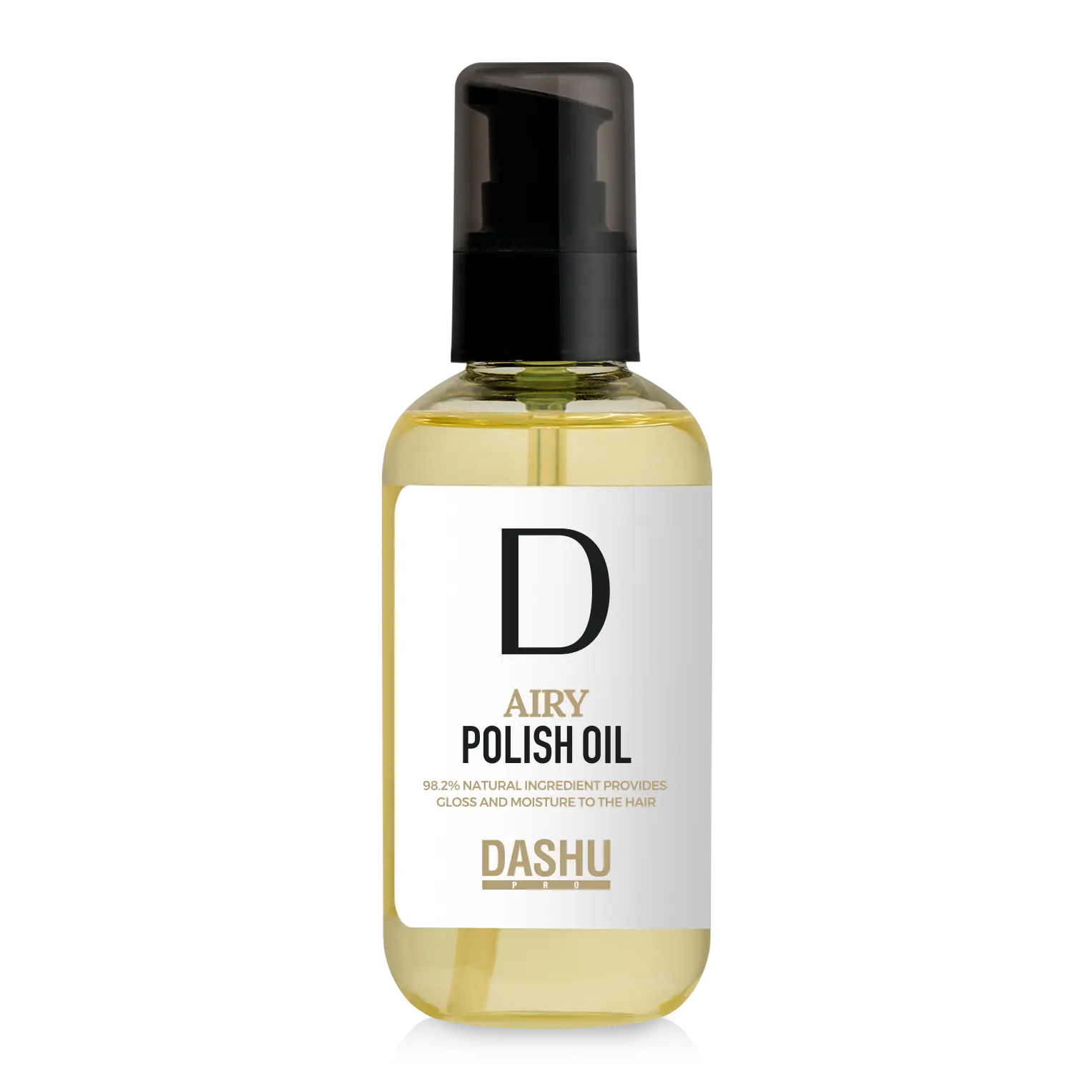Dashu Pro Airy Polish Hair Oil 100ml bottle front view