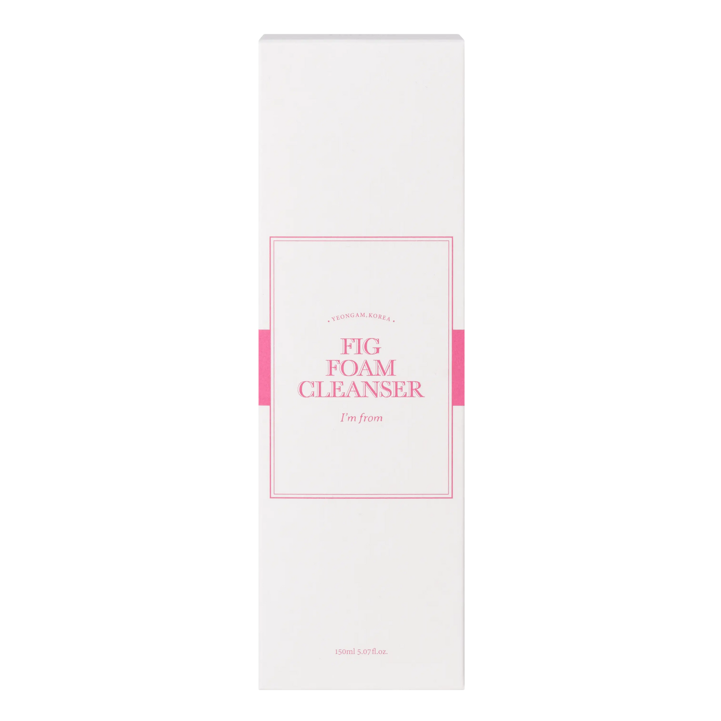 I'm From Fig Foam Cleanser 150ml packaging box