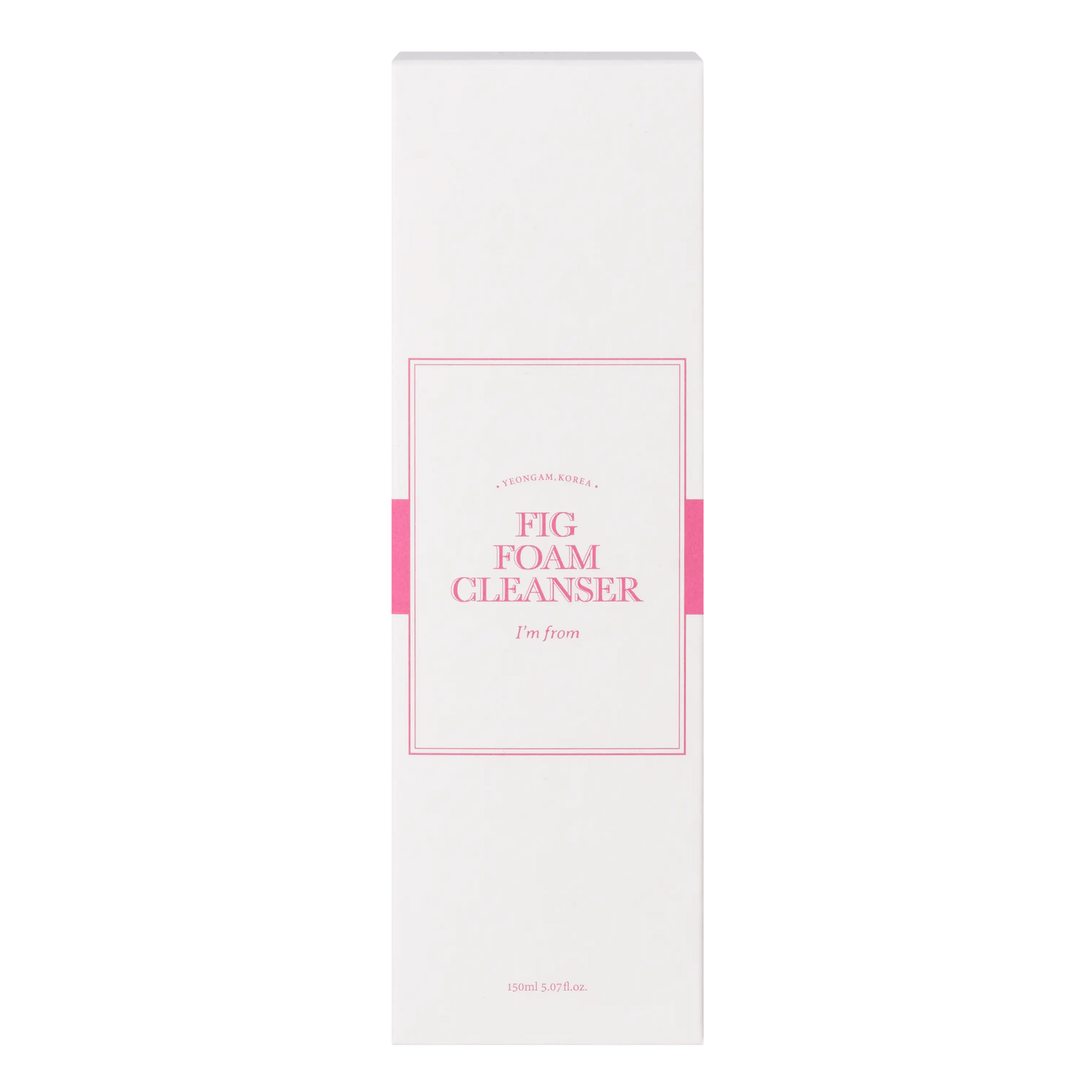 I'm From Fig Foam Cleanser 150ml packaging box
