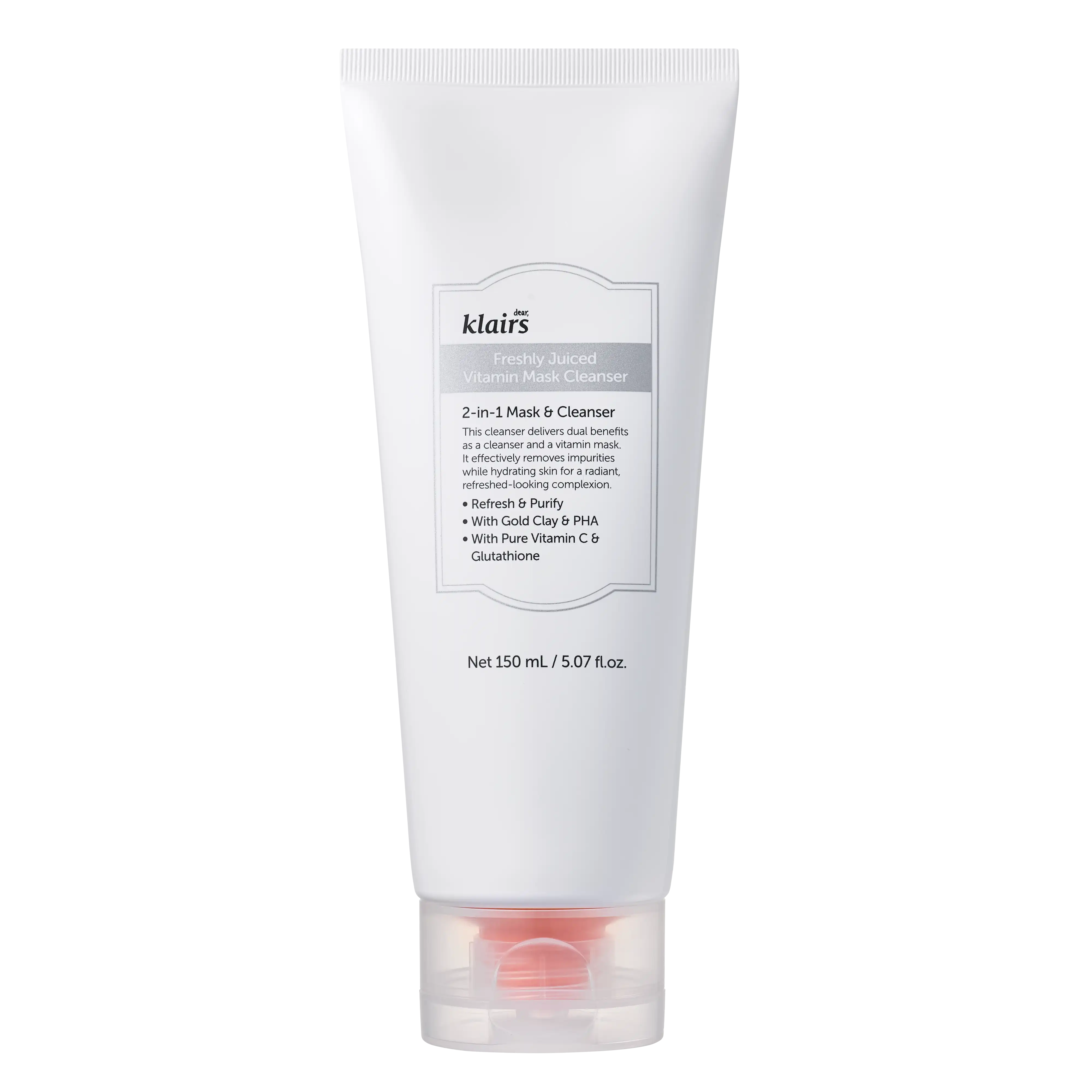 Dear Klairs | Freshly Juiced Vitamin Mask Cleanser - Shop at Cupidrop!