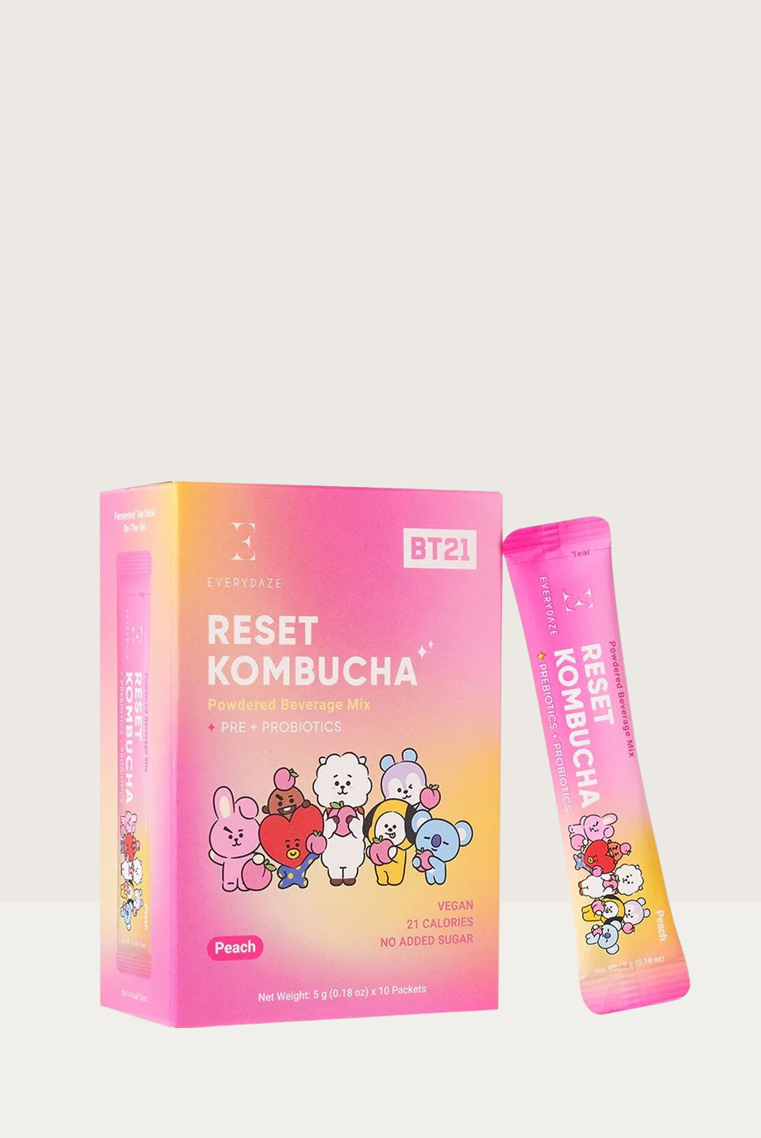 Reset Kombucha BT21 Edition (Peach)