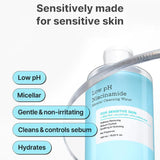 Low pH Niacinamide Micellar Cleansing Water