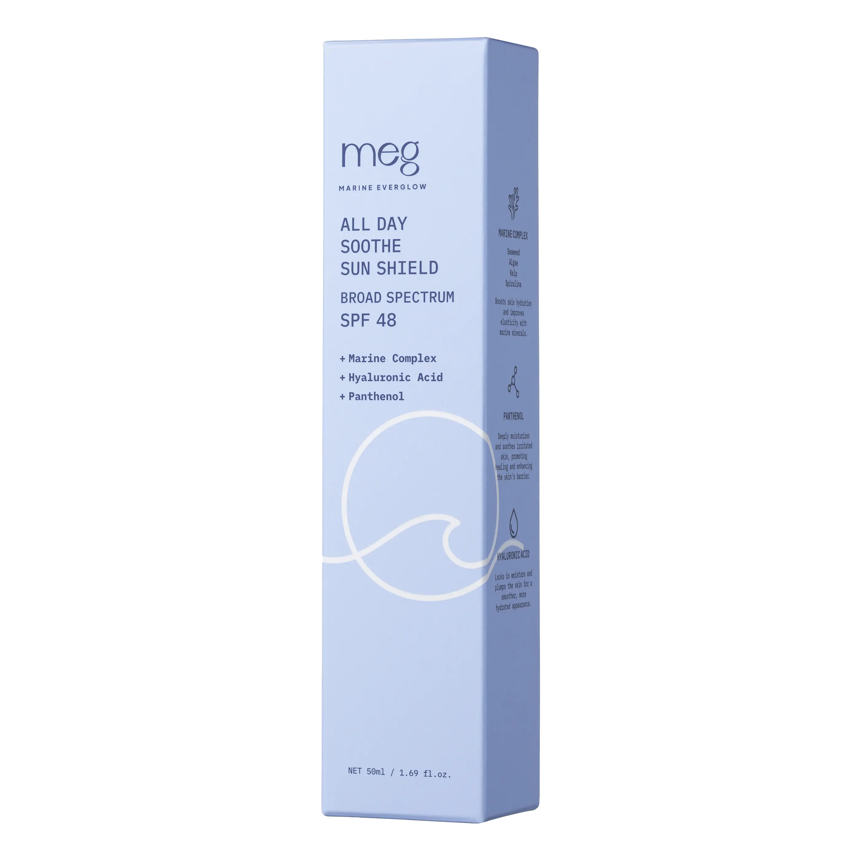 Meg All Day Soothe Sun Shield (Broad Spectrum SPF 48)| Daily