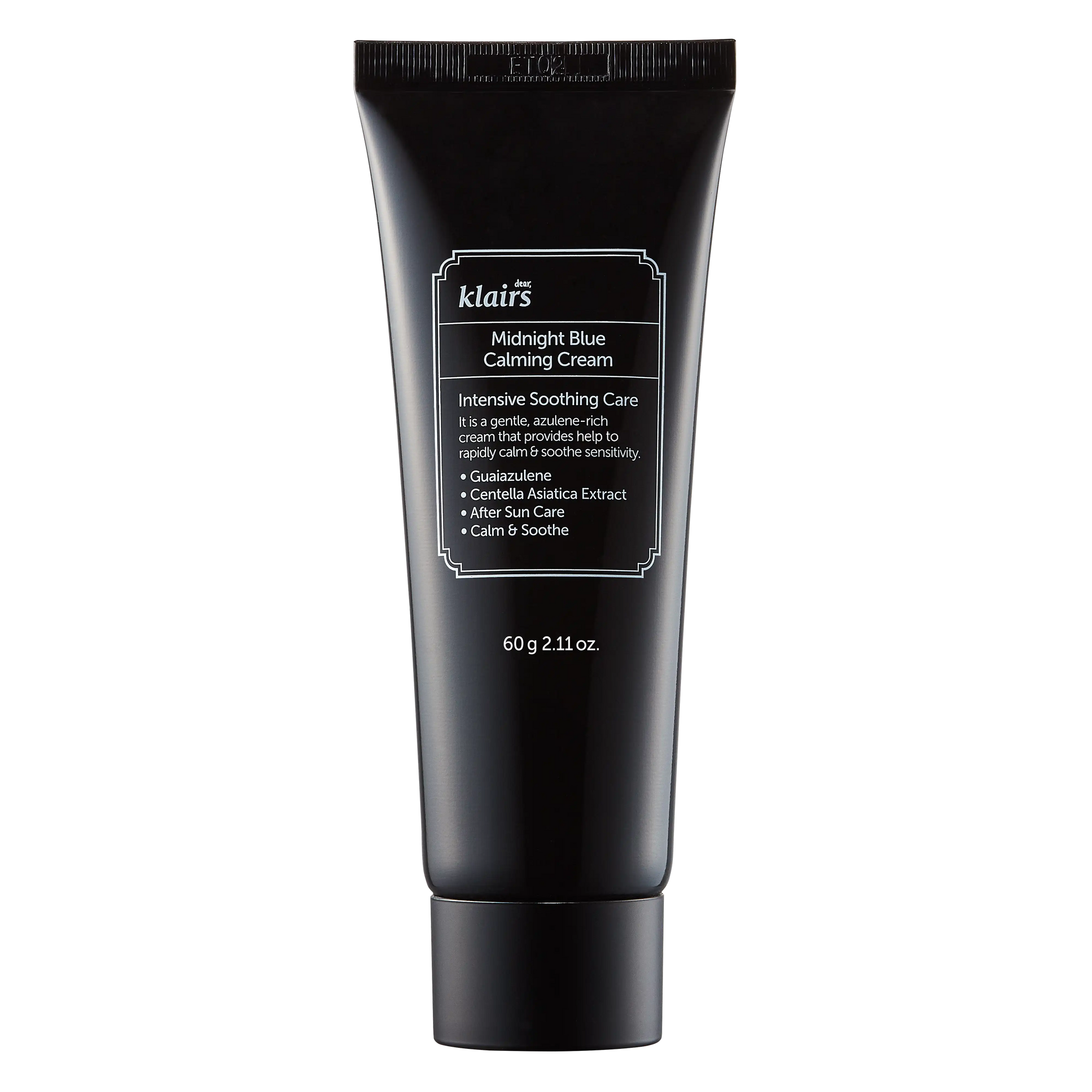 Dear Klairs Midnight Blue Calming Cream 60ml tube front view