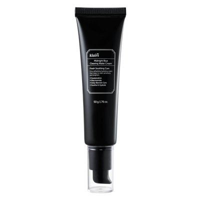 Dear Klairs Midnight Blue Clearing Water Cream 50g tube front view
