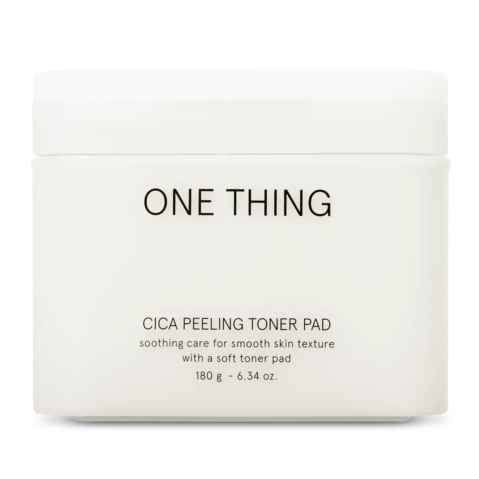 One Thing Cica Peeling Toner Pad 180ml container front view