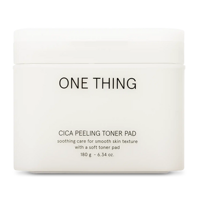 One Thing Cica Peeling Toner Pad 180ml container front view