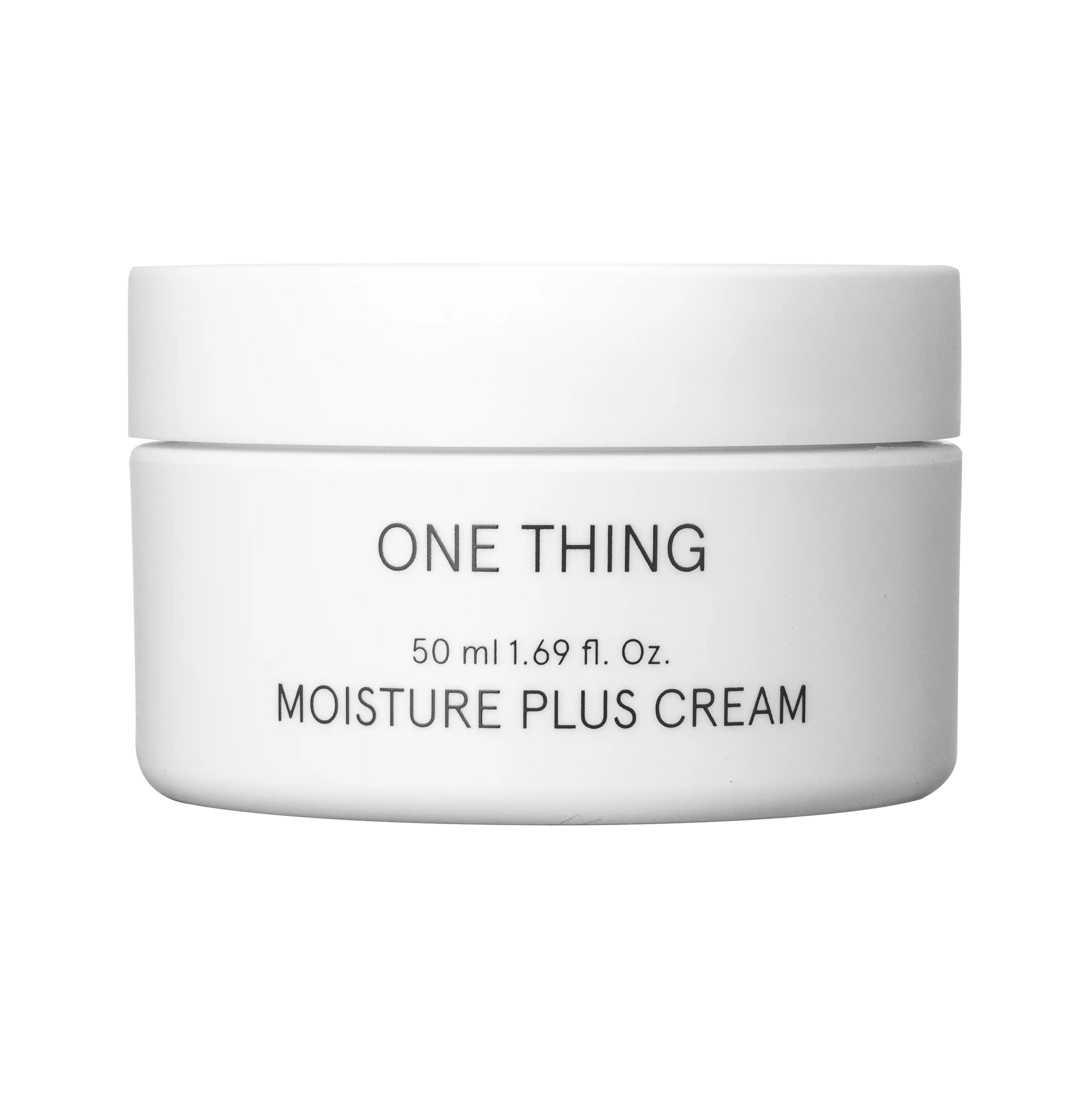 One Thing Moisture Plus Cream 50ml jar front view