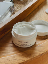 One Thing Moisture Plus Cream open jar