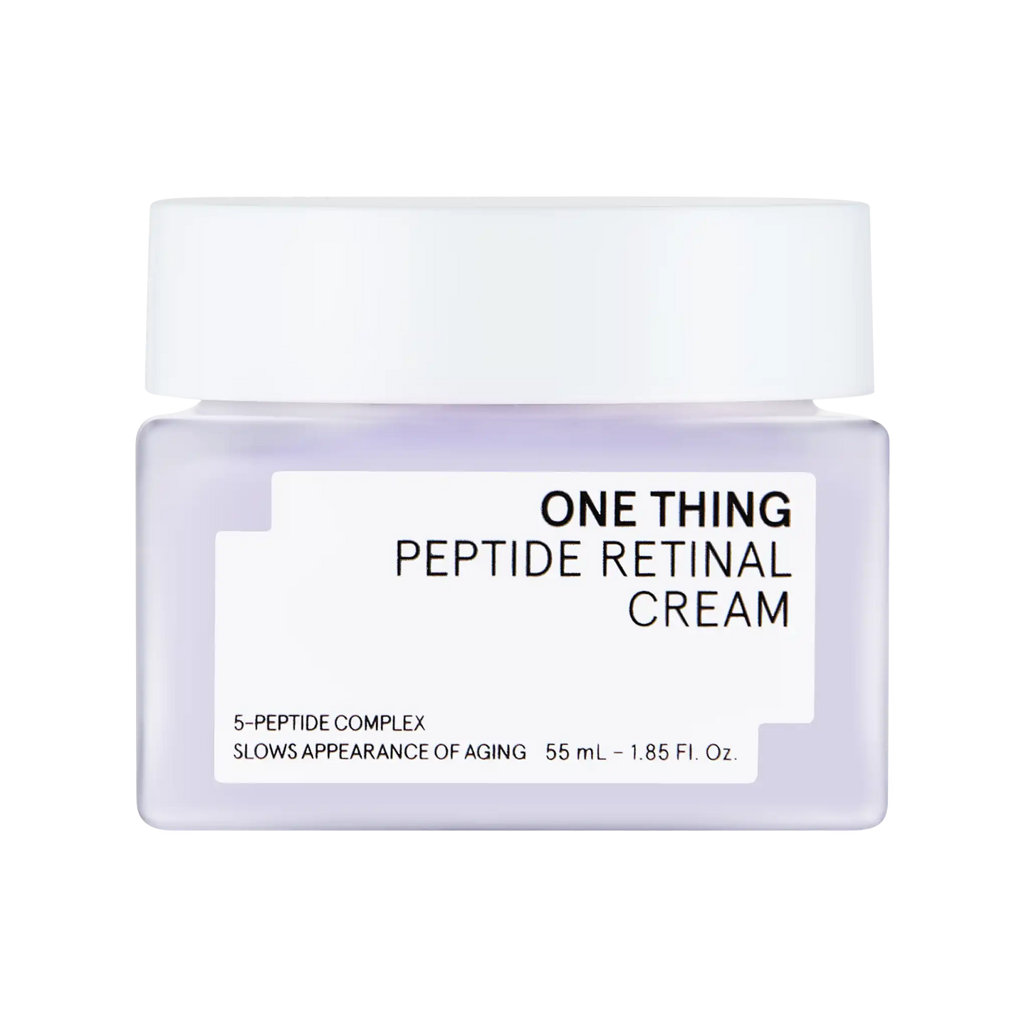 One Thing Peptide Retinal Cream 55ml jar front view