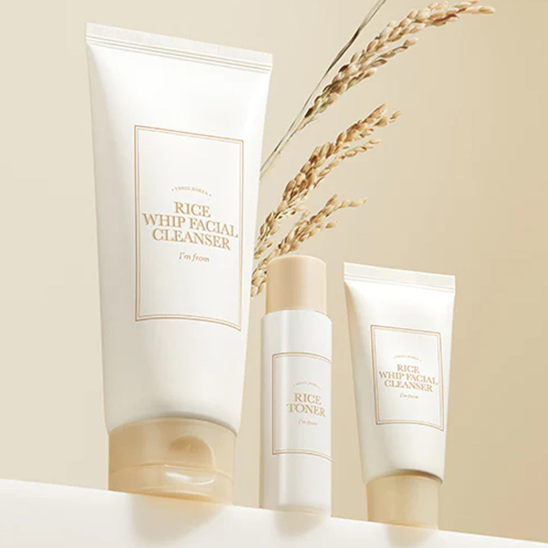 Rice Whip Facial Cleanser Set