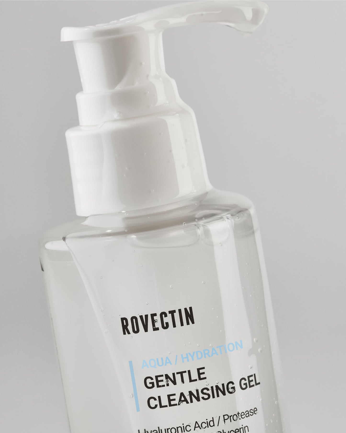 Rovectin Aqua Gentle Cleansing Gel 175ml Close Up