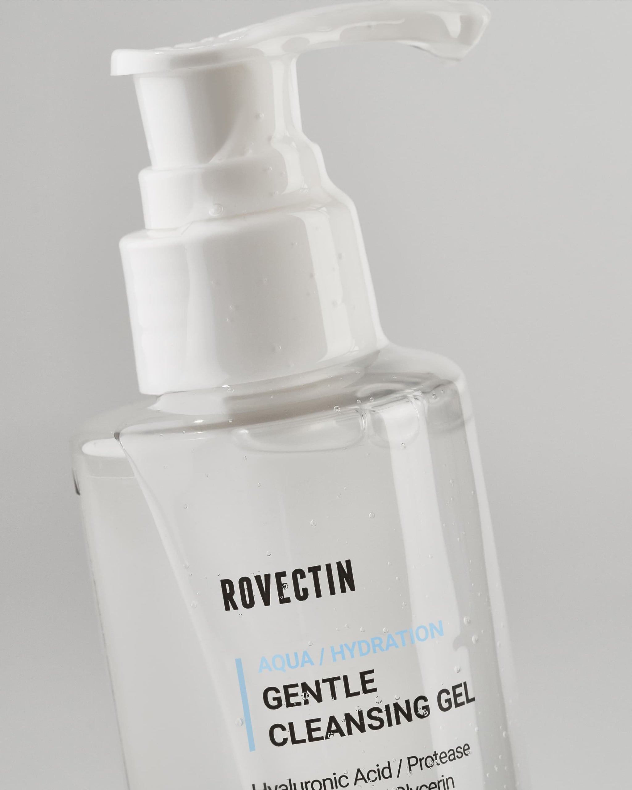 Rovectin Aqua Gentle Cleansing Gel 175ml Close Up
