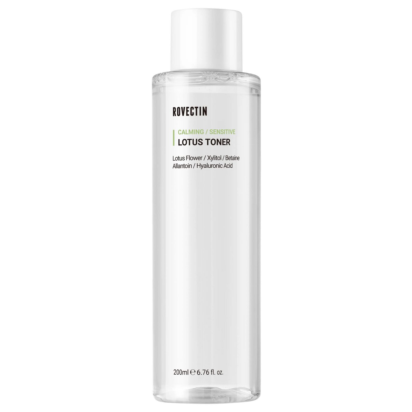 Rovectin Calming Lotus Toner 200ml bottle front view