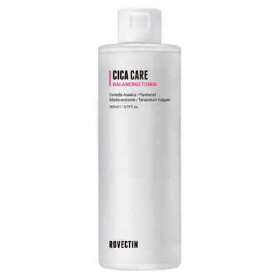 Rovectin Cica Care Balancing Toner 260ml bottle front view