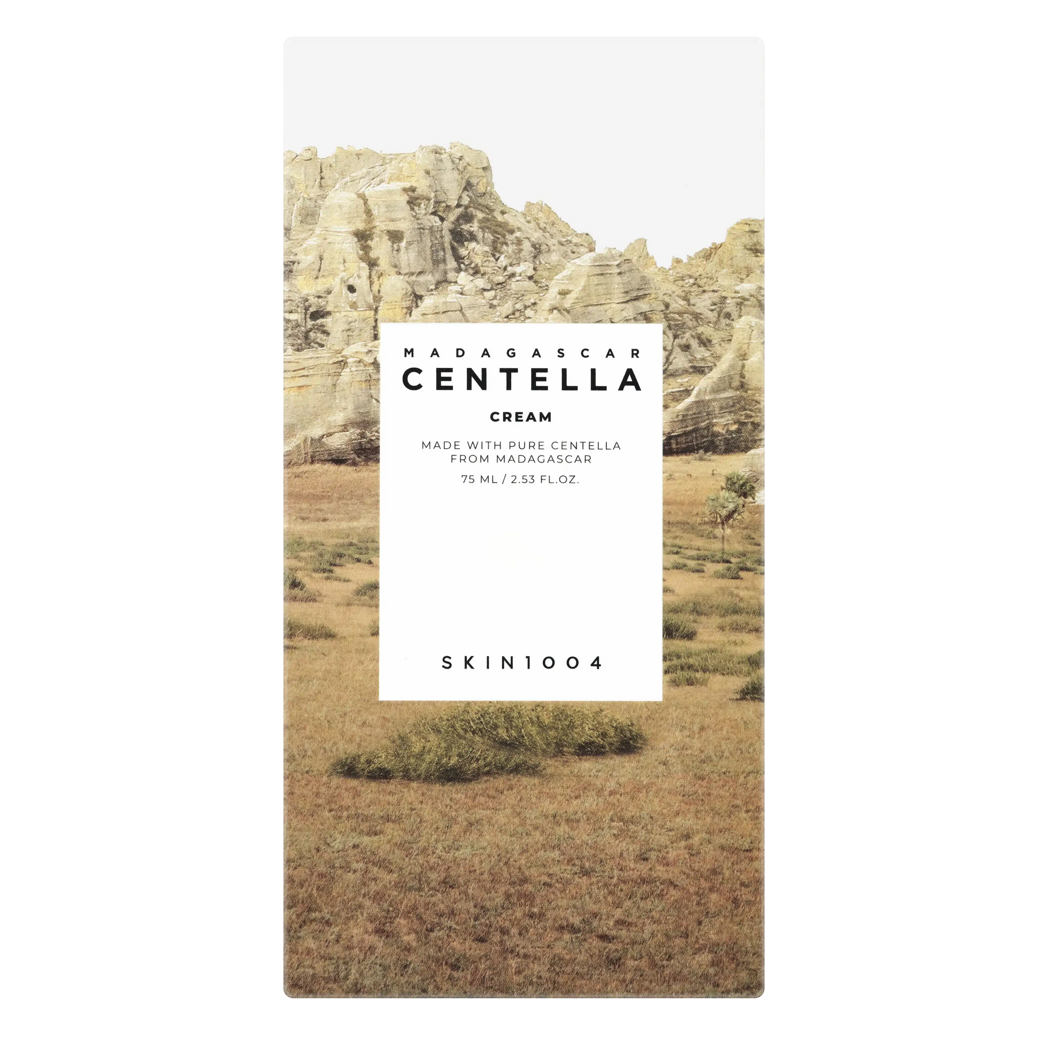 SKIN1004 Madagascar Centella Cream 75ml packaging box