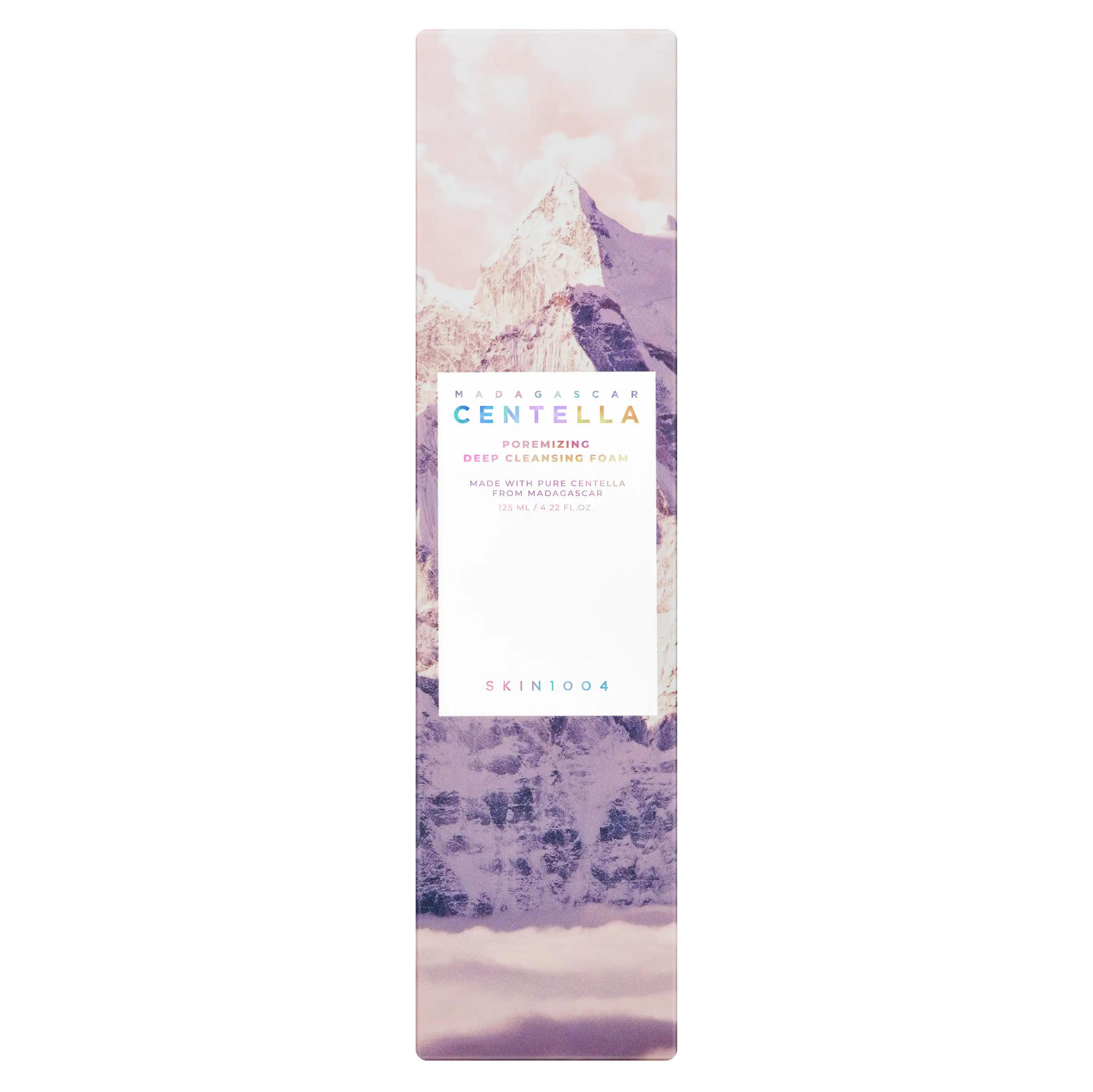 SKIN1004 Madagascar Centella Poremizing Deep Cleansing Foam 125ml packaging box