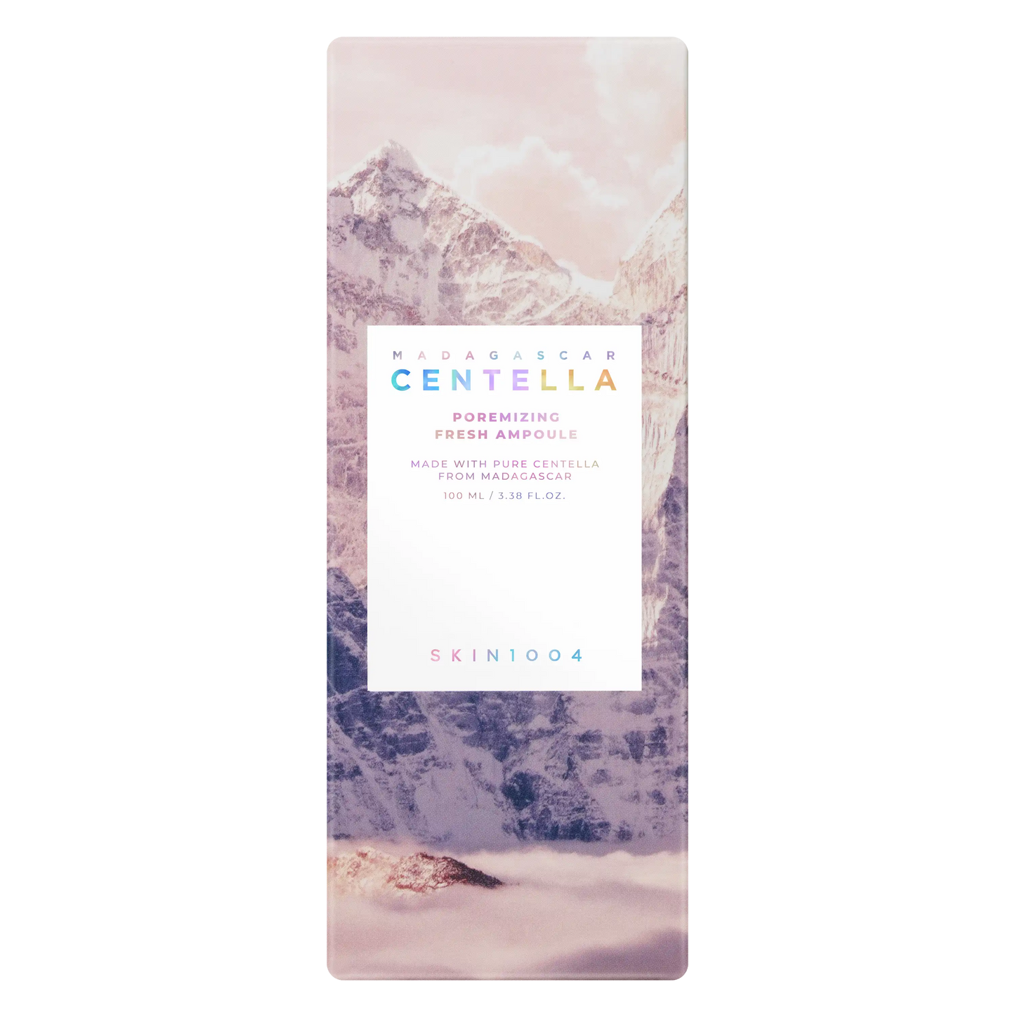 SKIN1004 Madagascar Centella Poremizing Fresh Ampoule 100ml packaging box