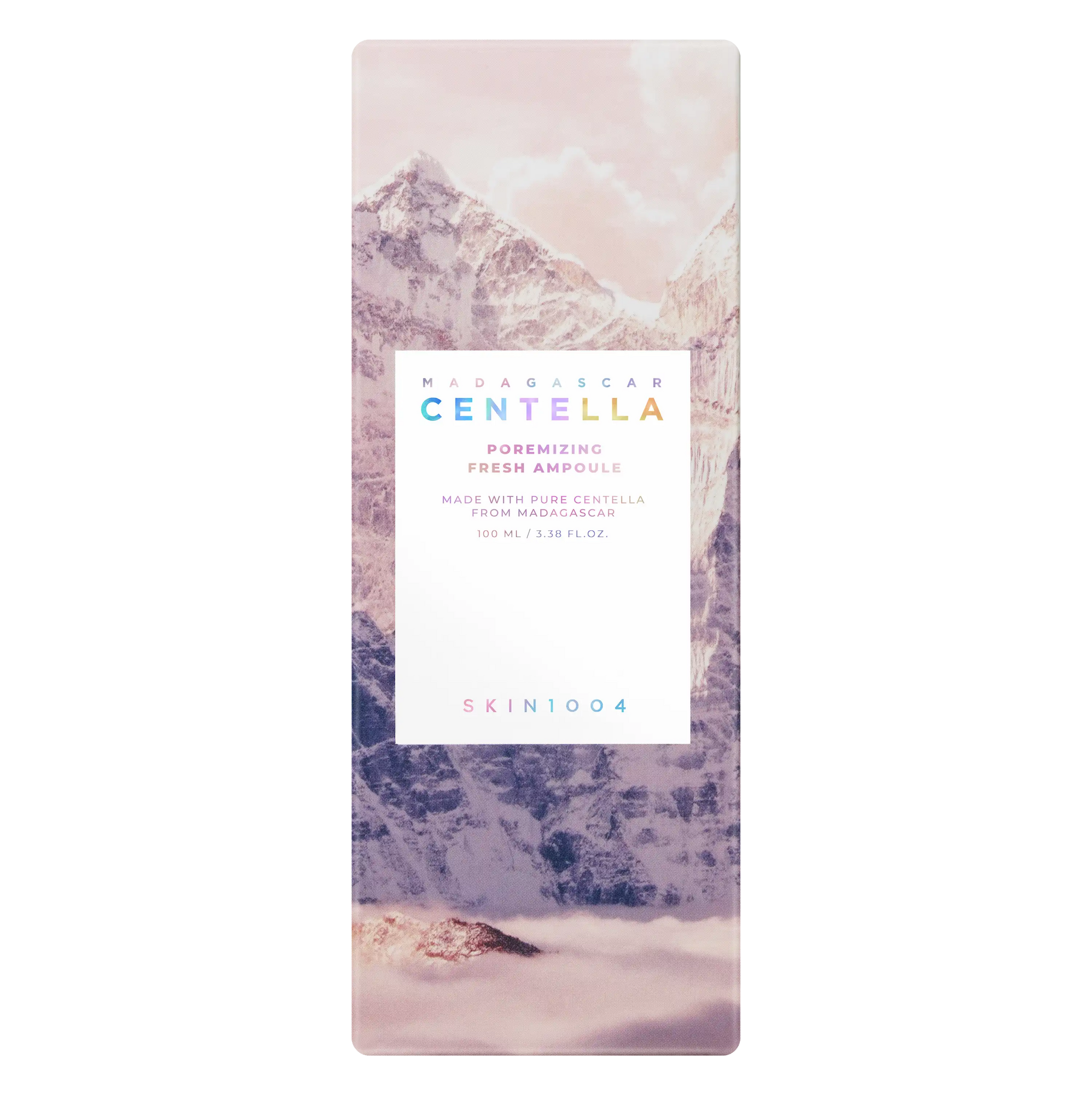 SKIN1004 Madagascar Centella Poremizing Fresh Ampoule 100ml packaging box