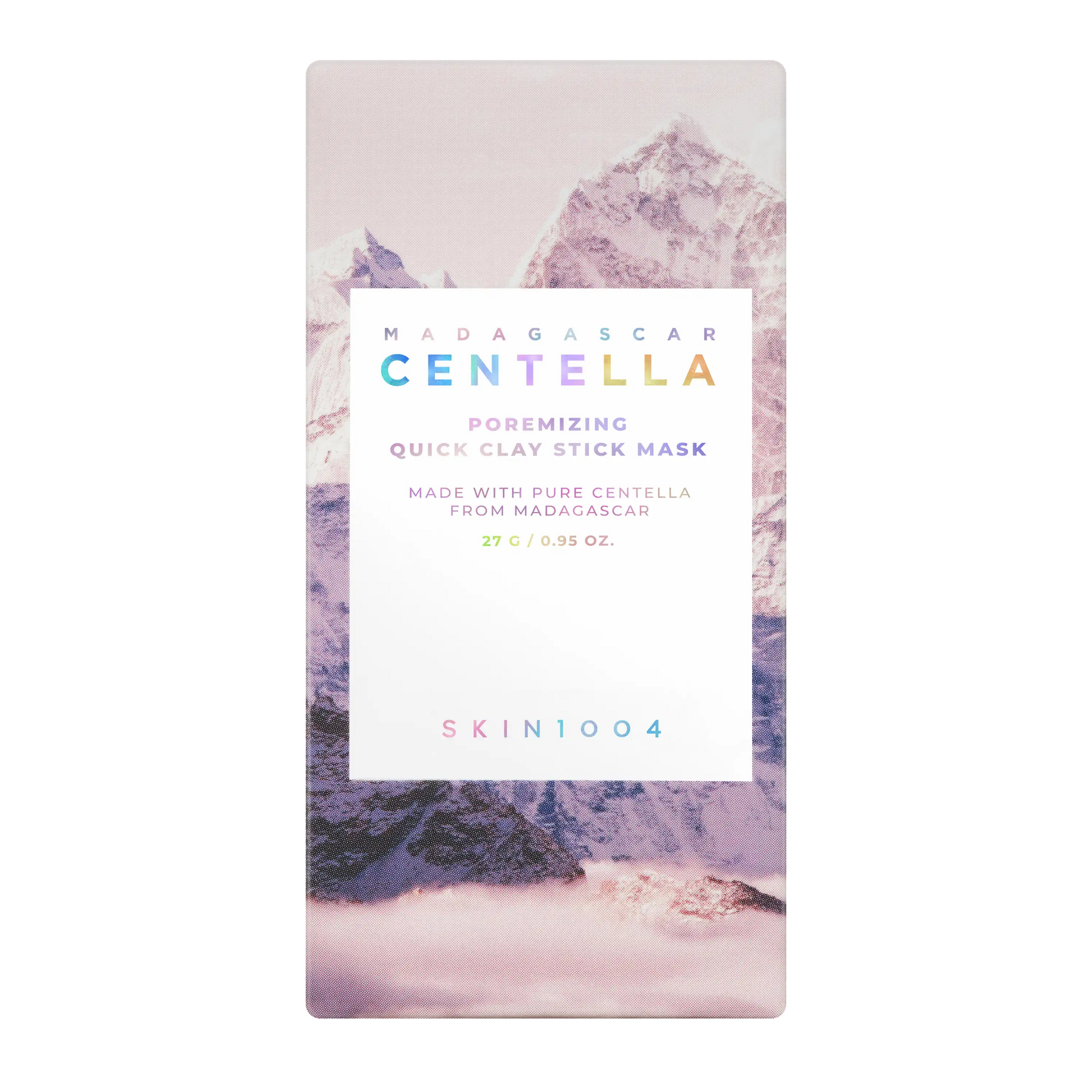 SKIN1004 Madagascar Centella Poremizing Quick Clay Stick Mask 27g packaging box