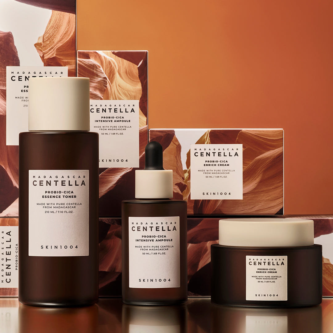 SKIN1004 Madagascar Centella Probio-Cica skincare collection
