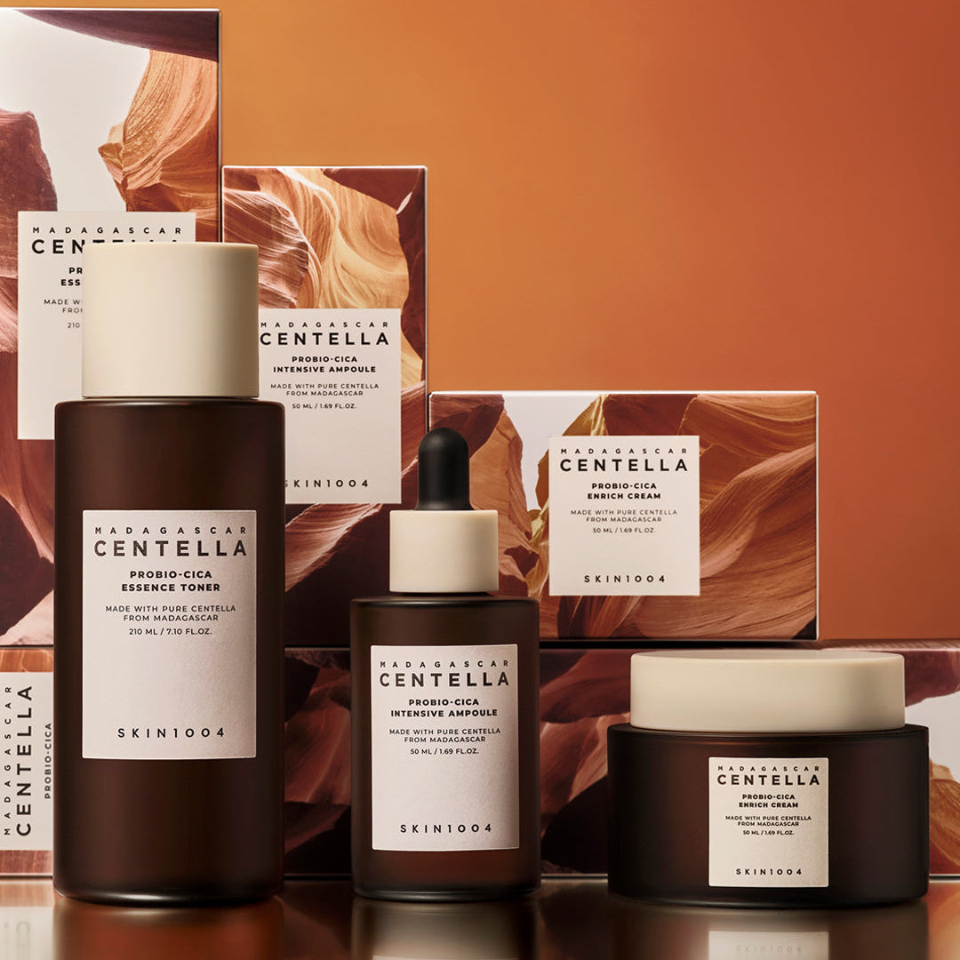 SKIN1004 Madagascar Centella Probio-Cica skincare collection