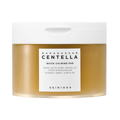 SKIN1004 Madagascar Centella Quick Calming Pad 70 pads container front view