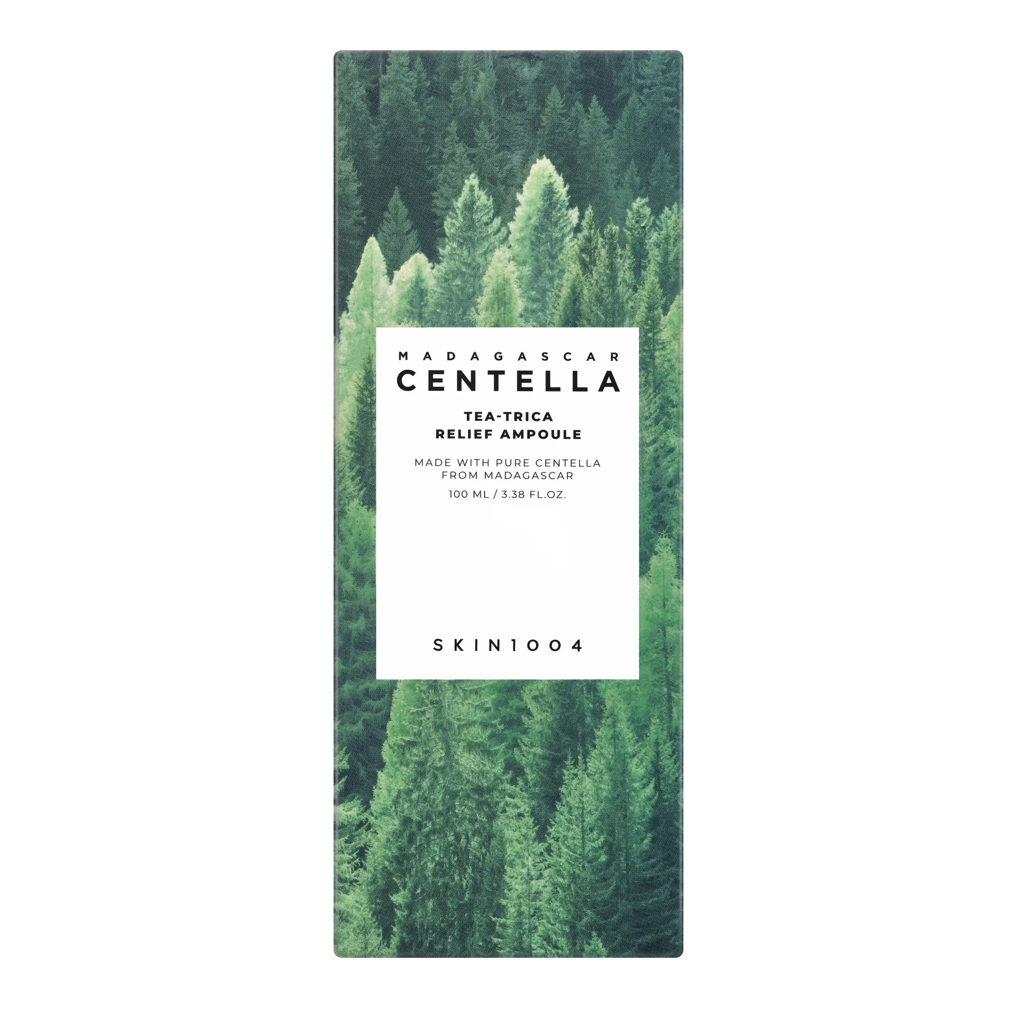SKIN1004 Madagascar Centella Tea-Trica Relief Ampoule 100ml packaging box