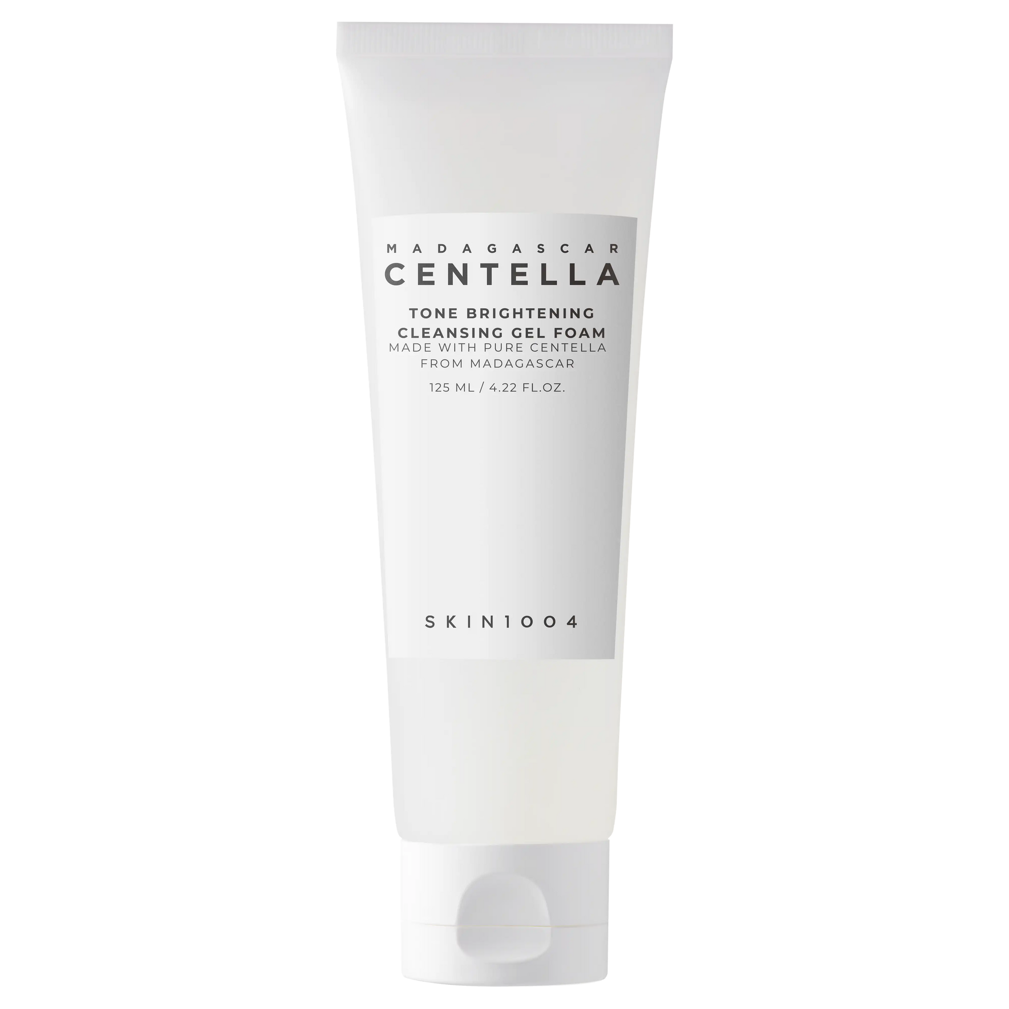 SKIN1004 Madagascar Centella Tone Brightening Cleansing Gel Foam 125ml tube front view